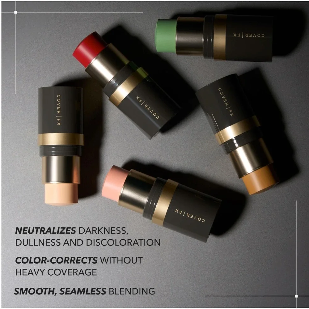 Cover FX Correct Stick Flame Red Color Corrector Dark Circles Concealer